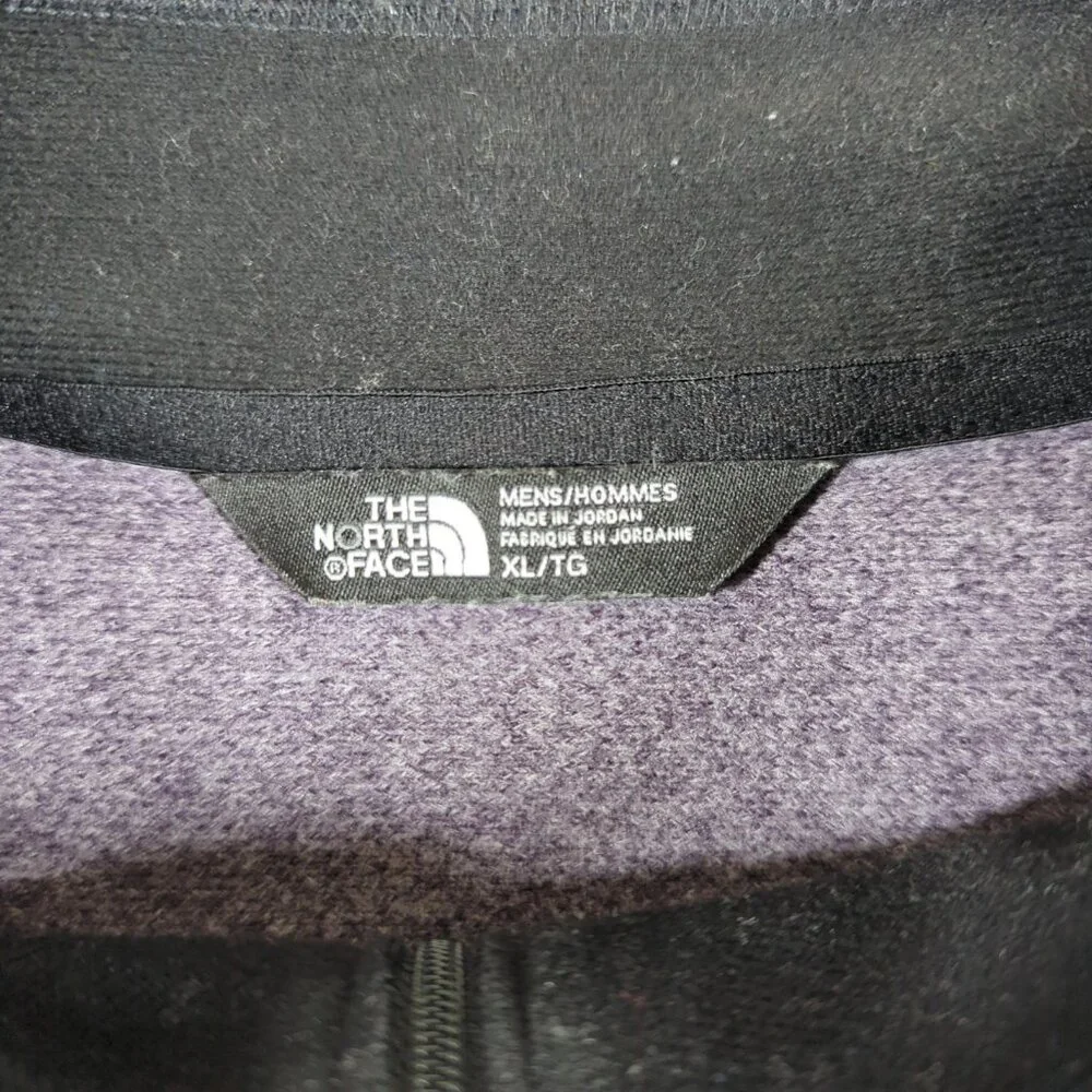 The North Face Sweater Mens XL Fleece Quarter Zip Pullover Hiking Outdoors